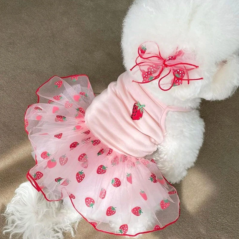Pet Supplies York - Niedliches Hundekleid für Kleine Hunde Dünner