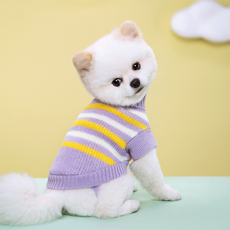 Pet Supplies York - Mittelgroßer Gestrickter Hundepullover für Kleine Hunde