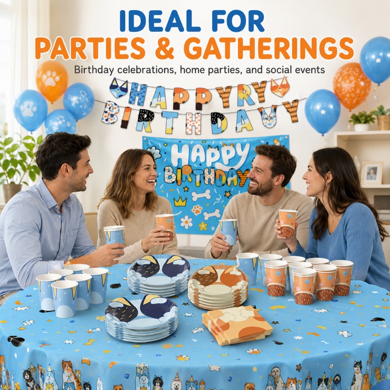 Blue Dog Partyzubehör-Set Einw – Pet Supplies In Bulk Bewertung und Preis